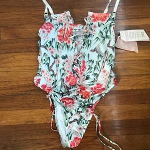 HAH 2 Turn 1 Piece Swimsuit NWT Never worn